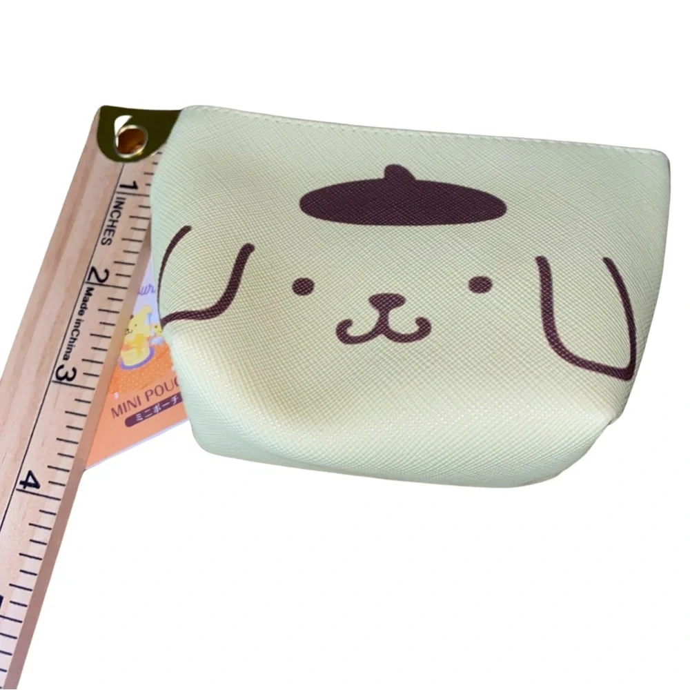 Sanrio Mini Pouch Set Hello Kitty & Pompompurin Coin Makeup Bag New w/ Tags